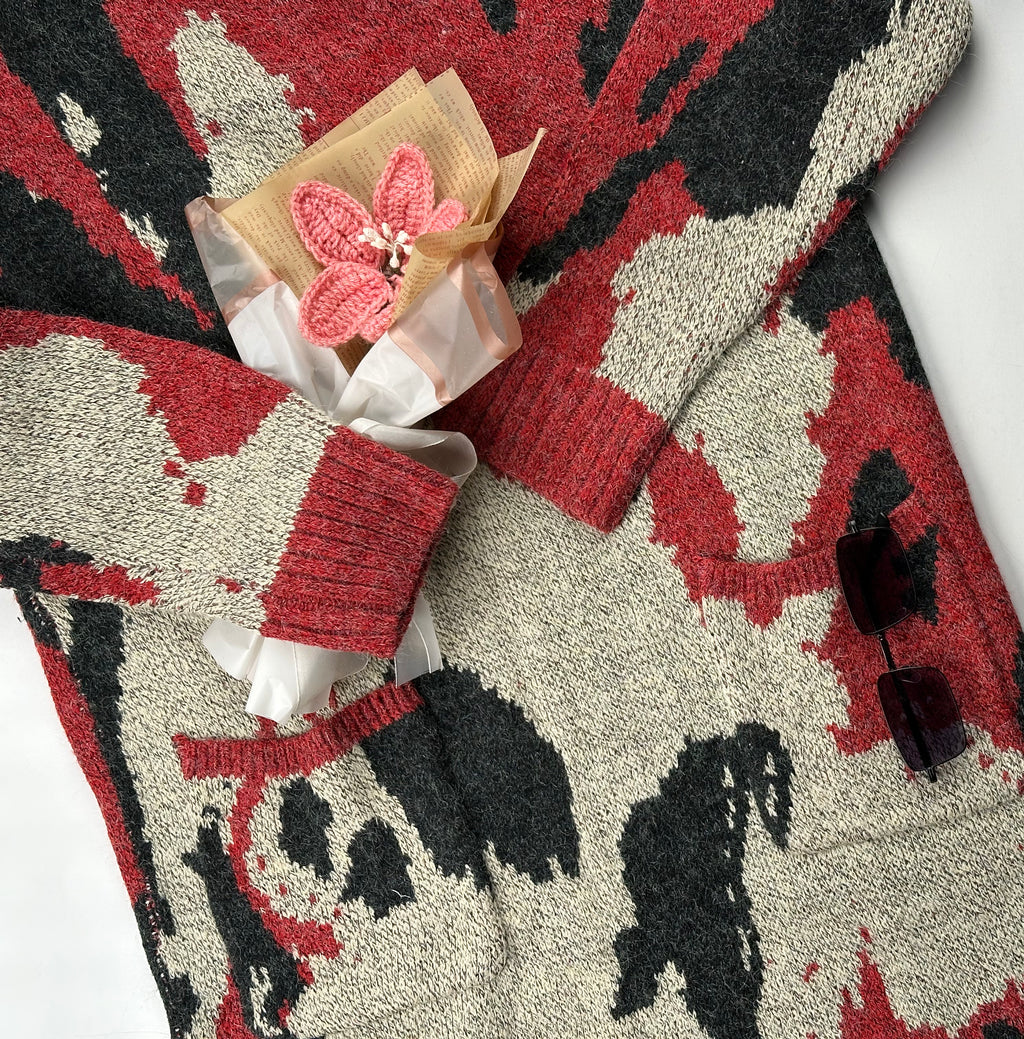 WinterBlend Patterned Dress